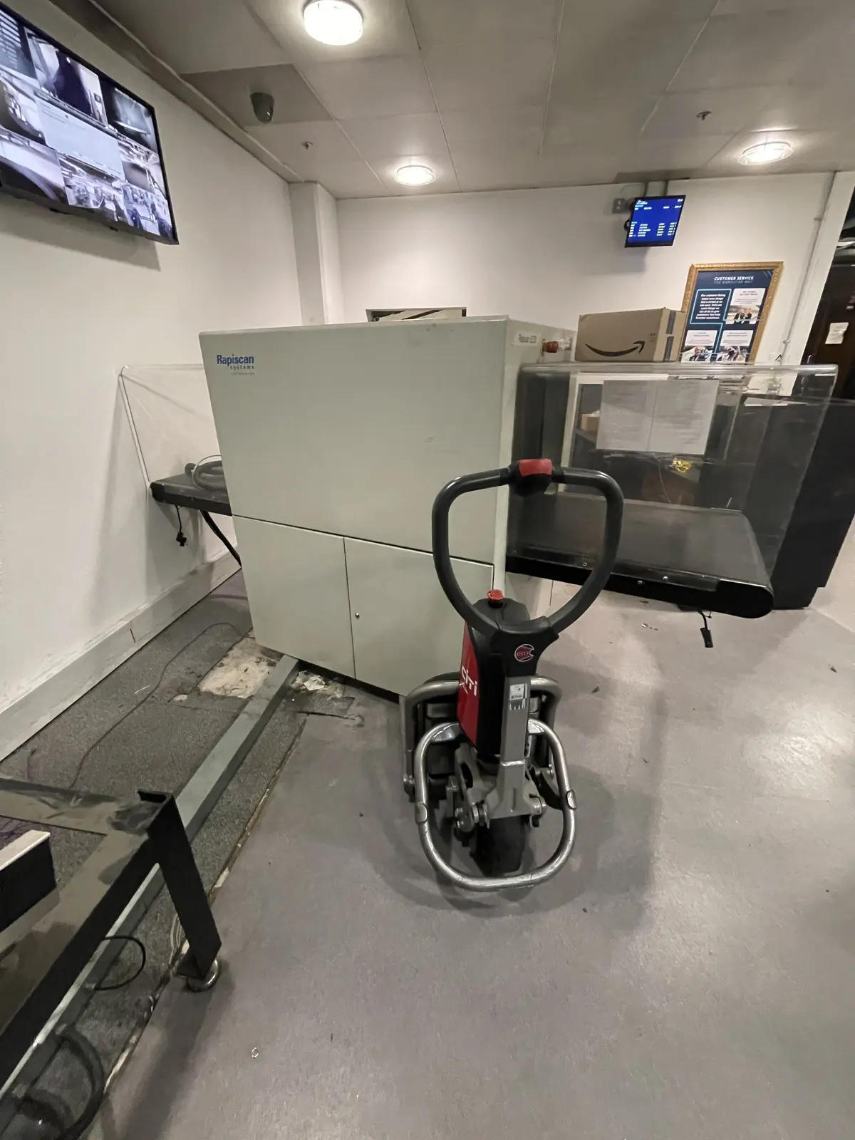 Security screening equipment collected for certified disposal