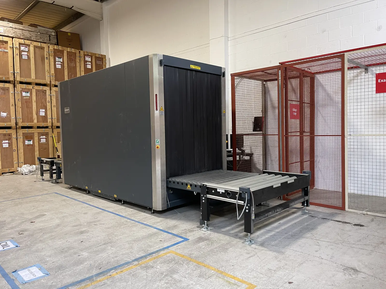 Refurbished screening equipment prepared by RedteQ for TSA